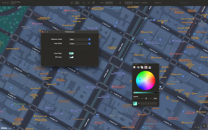 Geo Measure Mac screenshot