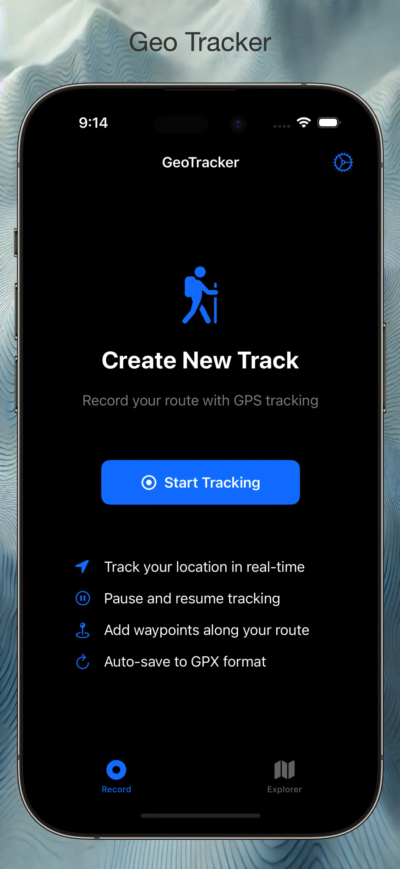 Geo Elevation Mac screenshot