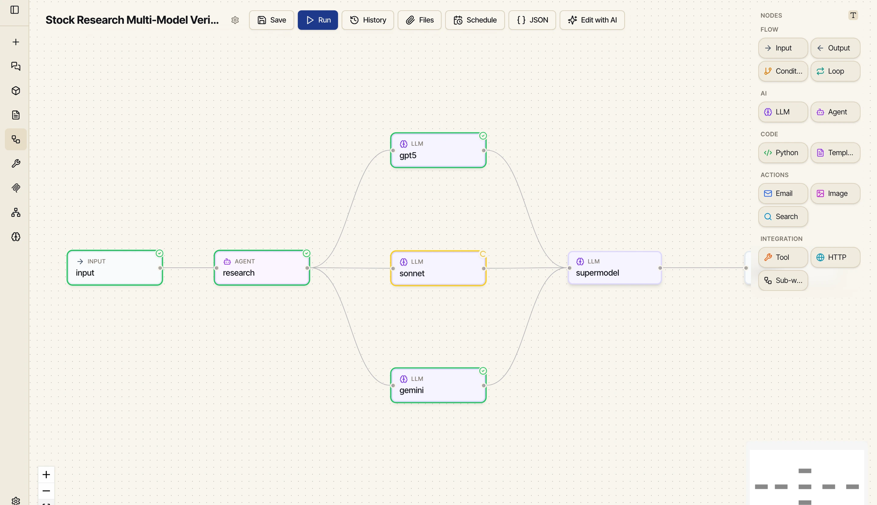 Workflow Editor