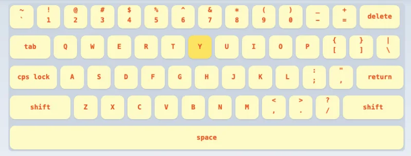 Typing Kit lesson screen